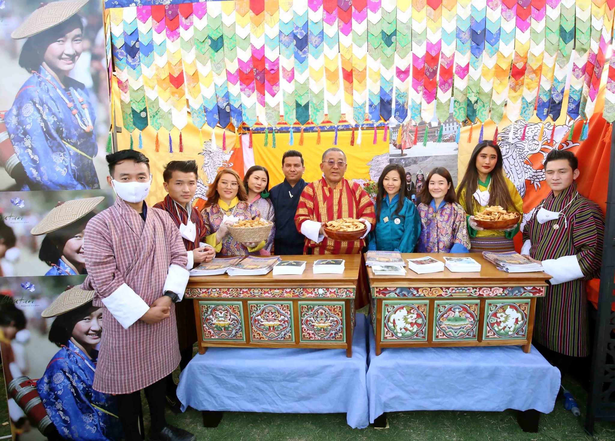 Bhutan Pavilion & Cultural Event in Kuwait – Royal Bhutanese Embassy
