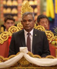 His Excellency Mr. Ibrahim Shaheeb, the Ambassador of Maldives to Bhutan.
